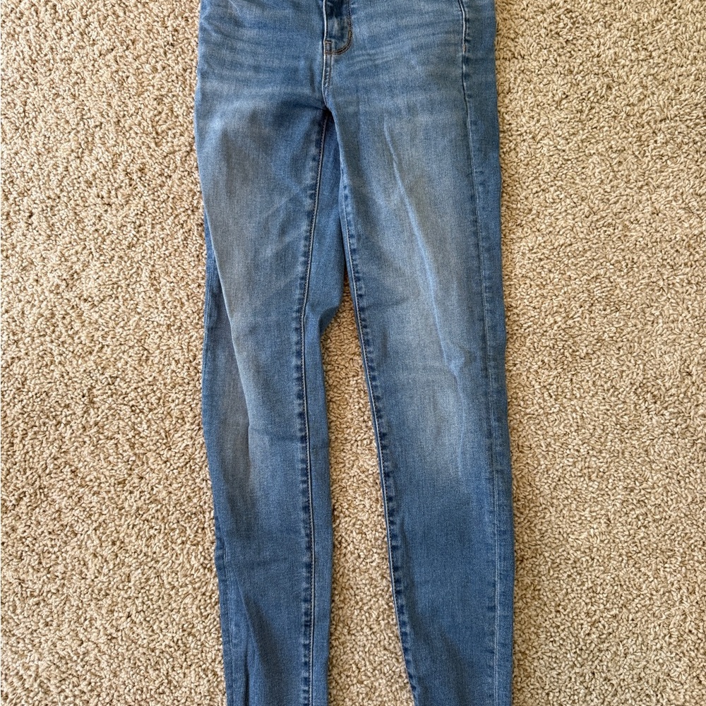 American Eagle Outfitters Blue Skinny Jeans